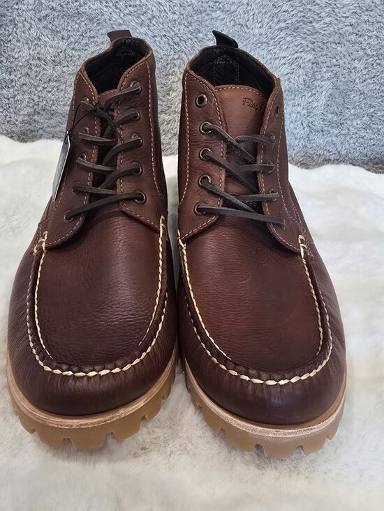 Flag LTD. Men\'s Ayden Moc Toe Waterproof Leather Lace Up Chukka Boots Size 13 main image 8